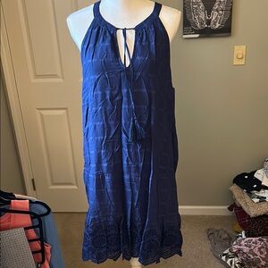 Cabana Life Blue Sleeveless Dress